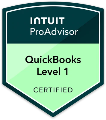 Intuit ProAdvisor QuickBooks Level 1 Certified